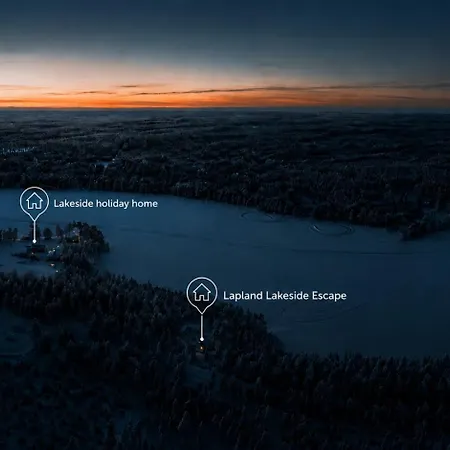 Villa Arctic Circle Homes, Lapland Lakeside Escape Rovaniemi