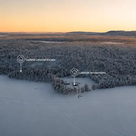 Villa Arctic Circle Homes, Lapland Lakeside Escape Rovaniemi